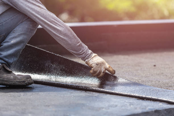 Professional Waterproofing technician working in Demarest, NJ